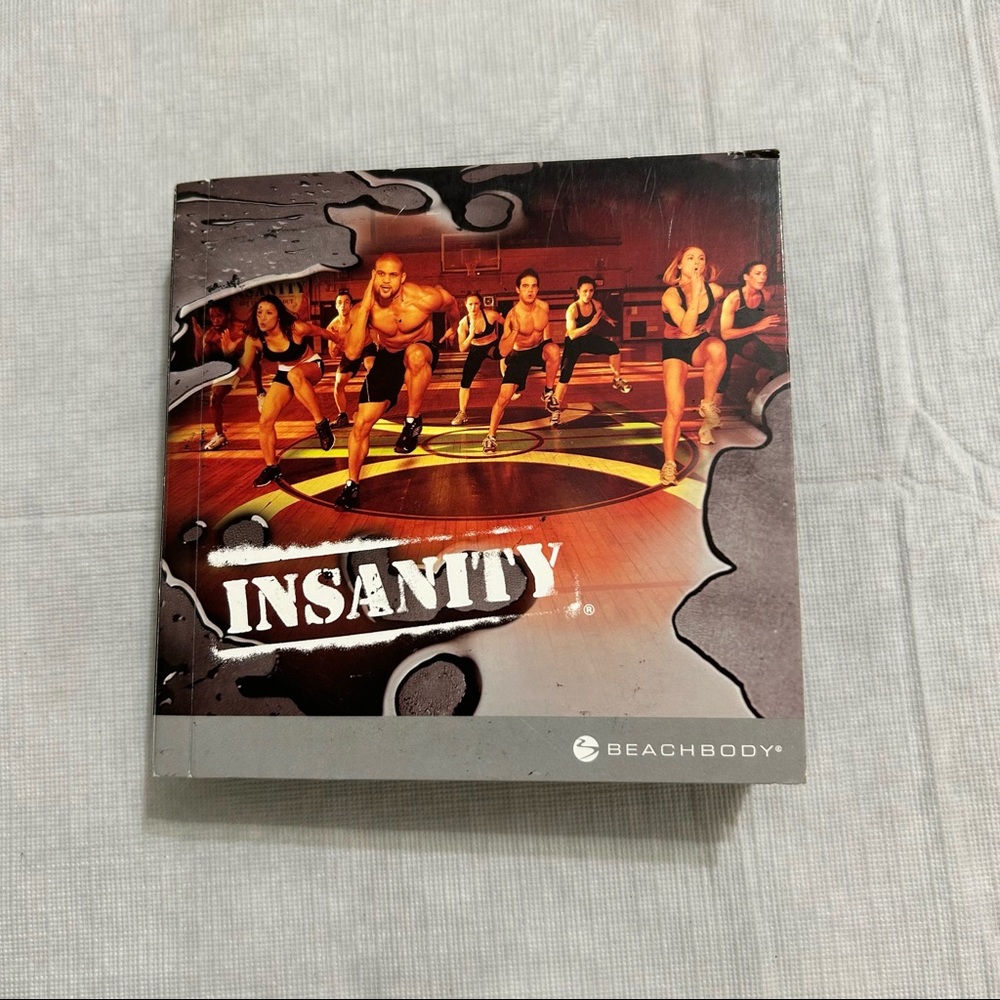 Insanity Cardio Workout Beachbody Complete 10 Disc DVD Set